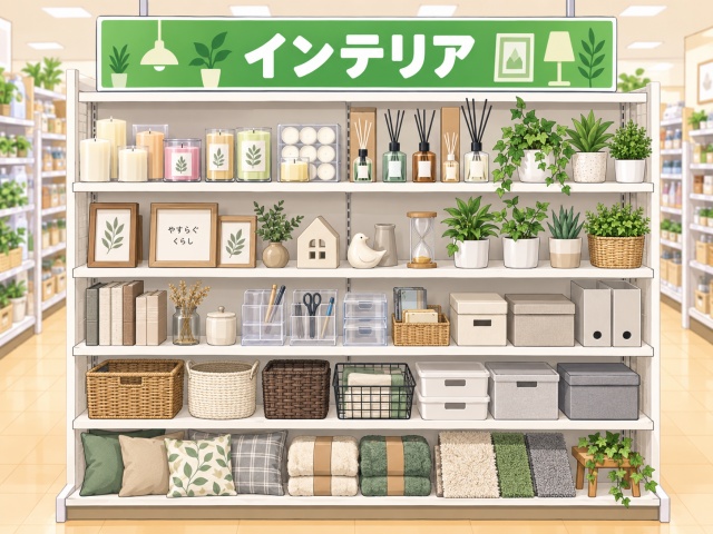 インテリアコーナーを探すイメージ画像