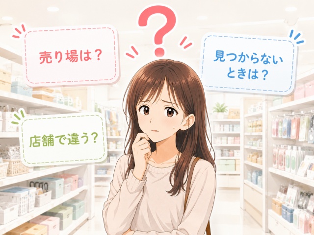 セリアの鼻脱毛ワックスの売り場に関するよくある質問のイメージ