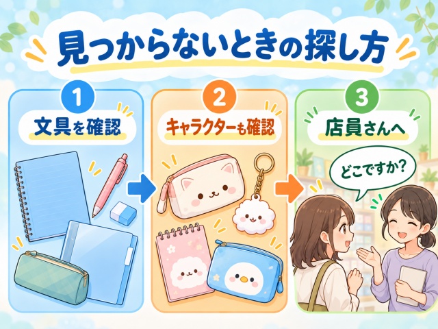ダイカットフィルムチャック袋3Pちいかわが見つからないときの探し方3ステップ